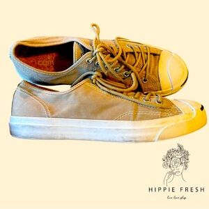 Converse Jack Purcell Jack Ox Vintage Khaki/White 160915C US Women’s 9.5/Men’s 8